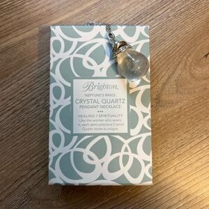 Brighton Crystal Quartz Long Pendant Necklace